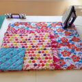 The homemade travel ironing mat